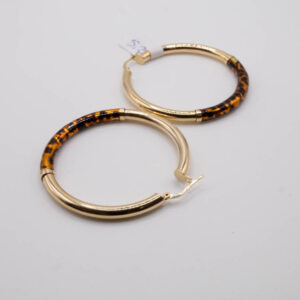 14ct Gold Leopard Earrings