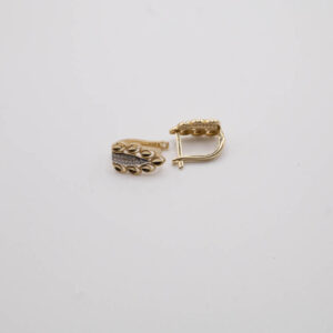 14ct Gold Leaf Earrings