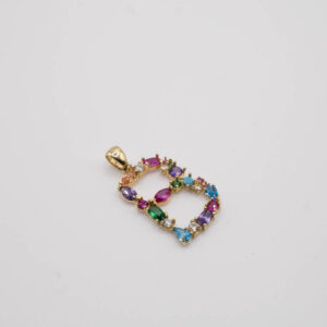14ct. Gold Multi-Coloured Pendant