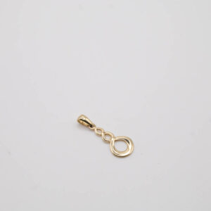 14ct. Gold Infinity Pendant