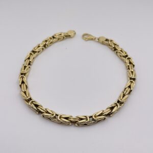 14 k gold, men's bracelet