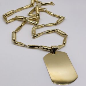 14k Gold Men's Pendant