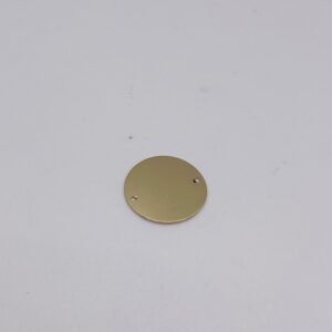14k Gold Disc Bracelet ,D 1.5cm