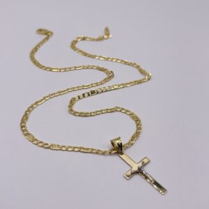 14K Gold Cross Necklace