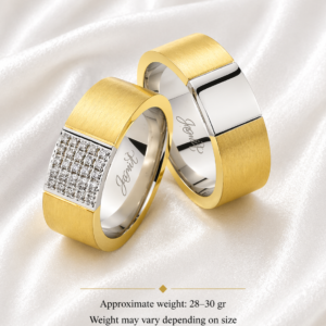 Prestige Diamond Panel Weeding Bands