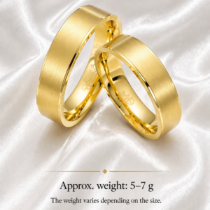 Classic Yellow Gold Wedding Bands