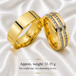 Luxe Diamond Line Gold