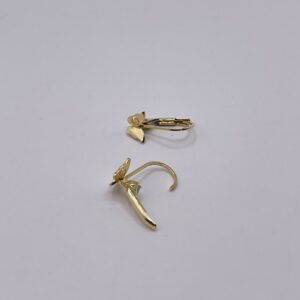 14K Gold Butterfly Earrings