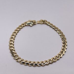 14K Gold Cuban Link Bracelet